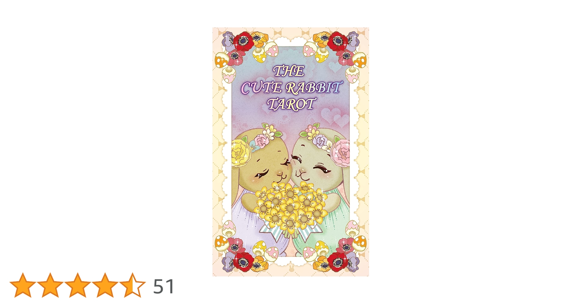 【正規品タロットカード】希少✨キュートなうさぎの可愛いラビットTAROT 正規品タロットカード】希少✨キュートなうさぎの可愛いラビット
